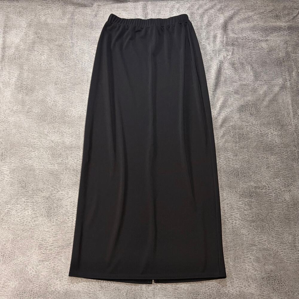 Vintage Classic Black Maxi Skirt